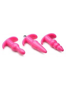 Thrill Trio Anal Plug - Set of 3 - Pink