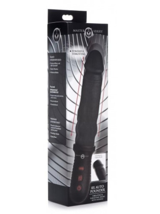 Automatische Stotende Vibrator Met Handvat