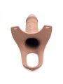 Holle Strap-On Siliconen Dildo Met Harnas