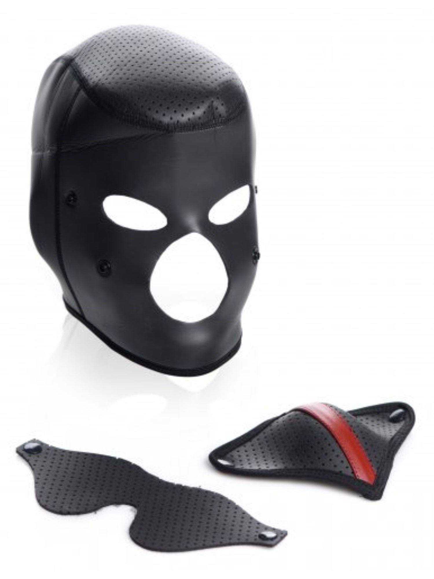 Scorpion Hood Met Afneembare Blinddoek En Mondmasker
