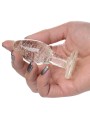 Glow-in-the-Dark Anaalplug Van Glas - Small