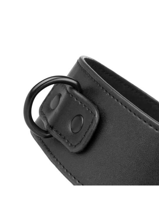 Collar & Wrist Cuffs - Black