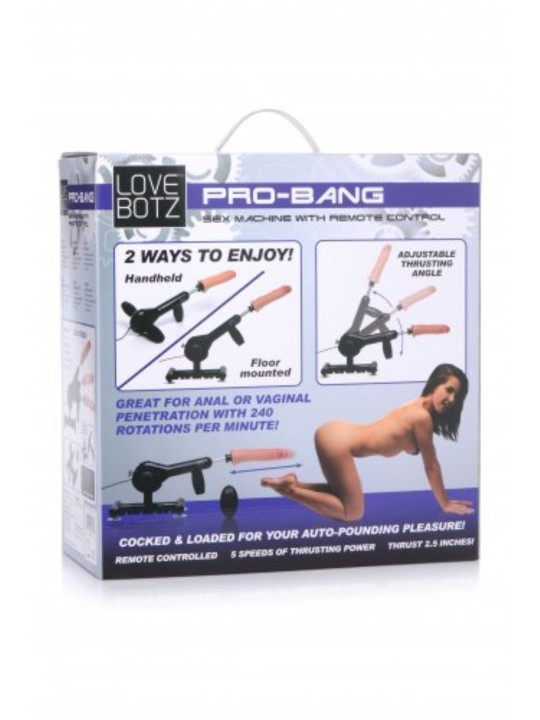Lovebotz - Pro-Bang Seksmachine met Afstandsbediening