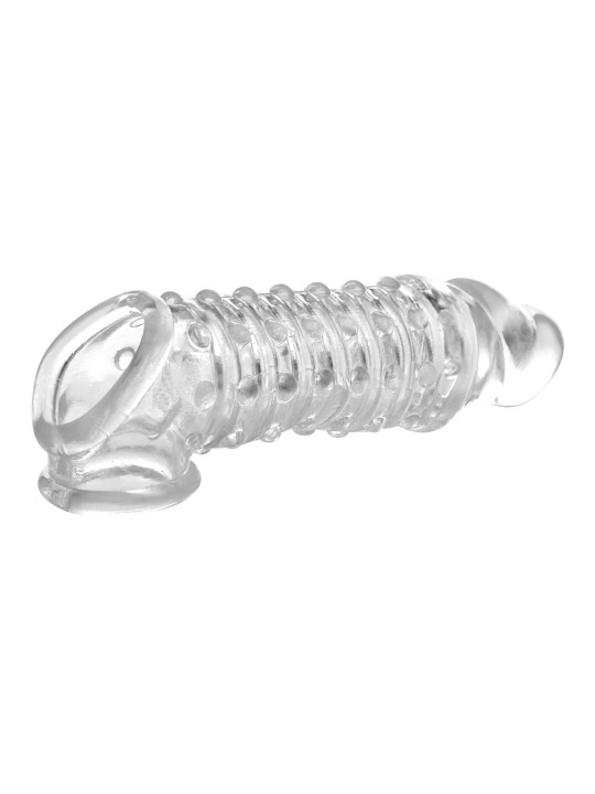 Size Matters - Penis Verlengende Sleeve - Transparant