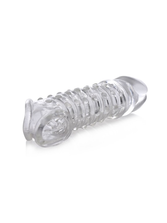 Size Matters - Penis Verlengende Sleeve - Transparant