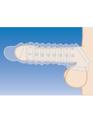 Size Matters - Penis Verlengende Sleeve - Transparant