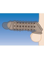 Size Matters - Penis Verlengende Sleeve - Smoke