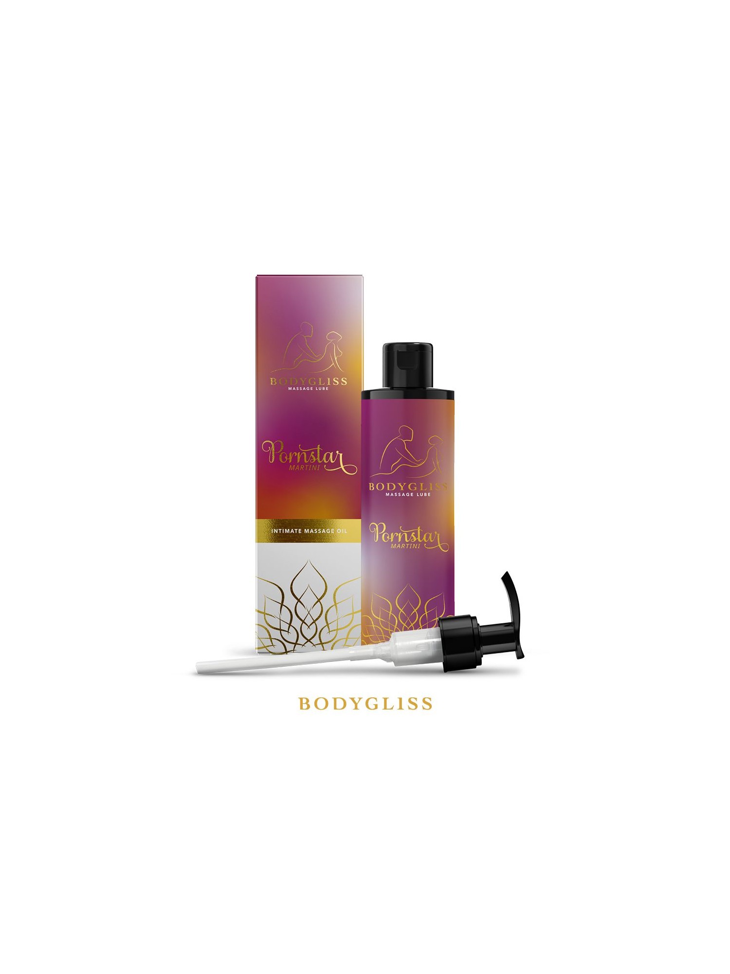 BodyGliss - Massage Oil and Lubricant in 1 Pornstar Martini - 150 ml