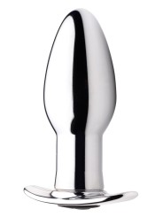 Chrome Blast Rechargeable Butt plug with Remote Control - Small