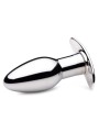 Chrome Blast Rechargeable Butt plug with Remote Control - Small
