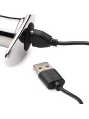 Chrome Blast Rechargeable Butt plug with Remote Control - Small