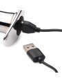 Chrome Blast Rechargeable Butt plug with Remote Control - Small