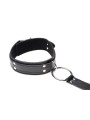 Strict - Halsband Met Polsboeien Restraint Set - Zwart