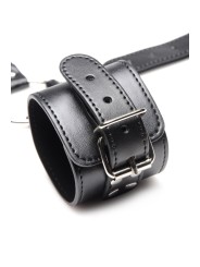 Strict - Halsband Met Polsboeien Restraint Set - Zwart