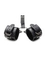 Strict - Halsband Met Polsboeien Restraint Set - Zwart