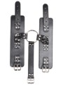 Strict - Halsband Met Polsboeien Restraint Set - Zwart