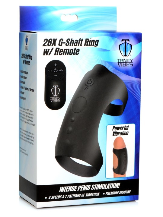 G-Shaft Vibrating Cock Ring with Remote Control