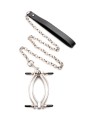 Pussy Tugger Adjustable Vagina Clamp with Chain