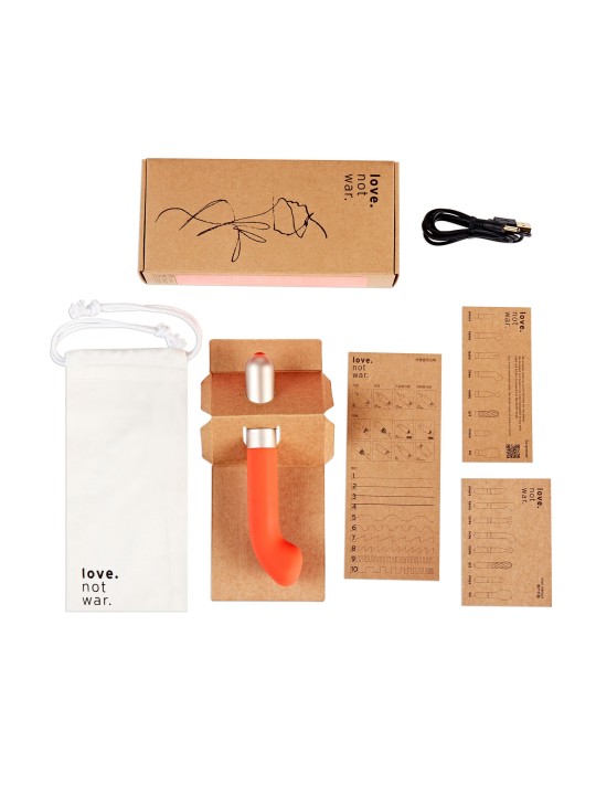 Love Not War - Liebe Orange