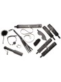 Hook Up 10-delige Pluche Bondage Set - Zwart