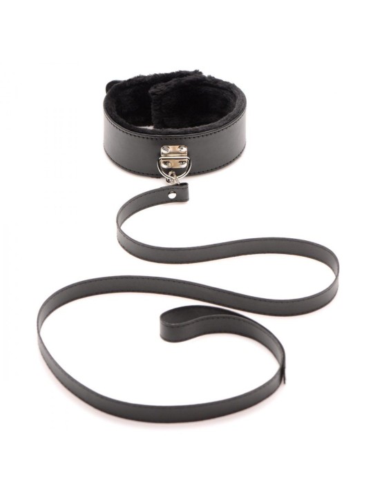 Hook Up 10-delige Pluche Bondage Set - Zwart
