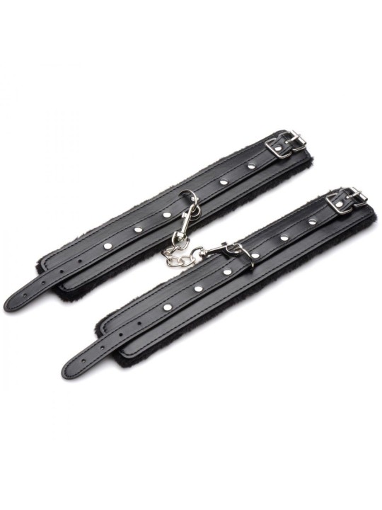 Hook Up 10-delige Pluche Bondage Set - Zwart