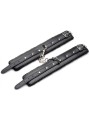 Hook Up 10-delige Pluche Bondage Set - Zwart