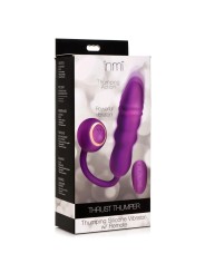 Thru Thumper Stotende Siliconen Vibrator met Afstandsbediening