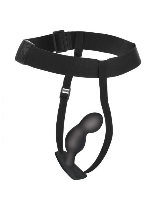 P-Spot Plugger Anaalplug met Harnas & Afstandsbediening