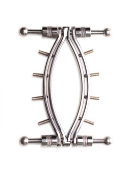 Spread 'Em Poker Vagina Klem met Verstelbare Drukschroeven