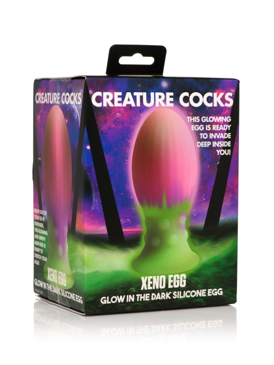 Glow-In-The-Dark Silicone Xeno Egg - XL