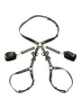 Bondage Harness w/ Bows XL/2XL - Black