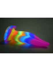 Glow-in-the-dark Unicorn Tongue Dildo