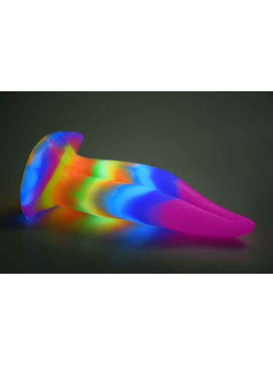 Glow-in-the-dark Unicorn Tongue Dildo