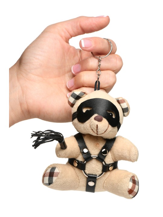 BDSM Teddy Bear Keychain