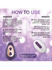 Inmi - Ride N' Grind Vibratior w/ Remote Control