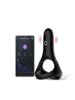 Magic Motion - Rise Smart Vibrerende Cockring - Black