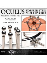 Oculus Roestvrij Stalen Buttplug