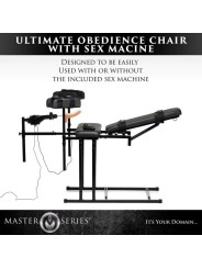 Obedience Chair Met Sex Machine