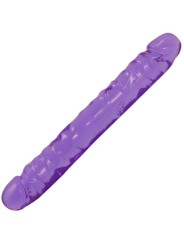 Doc Johnson - Crystal Jellies Jr. Double Dong - Purple