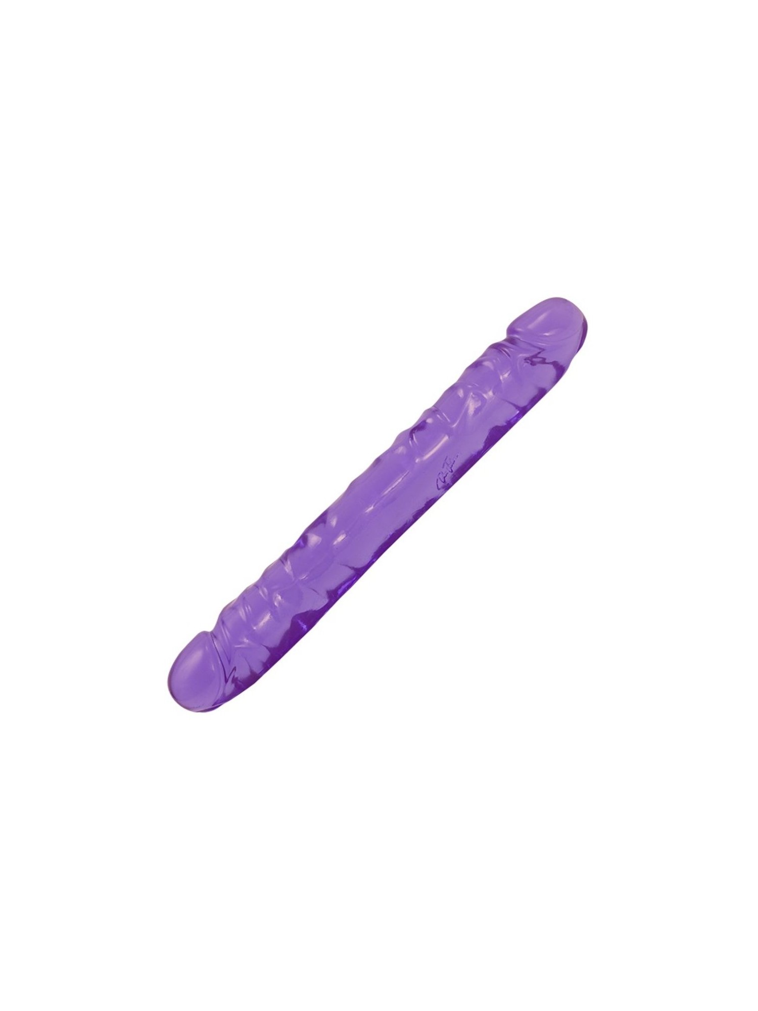 Doc Johnson - Crystal Jellies Jr. Double Dong - Purple