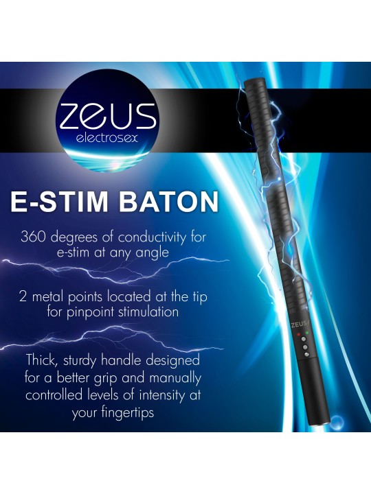 Zeus Electrosex - E-Stim Baton