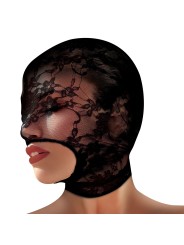 Lace Seduction Bondage Mask - Black