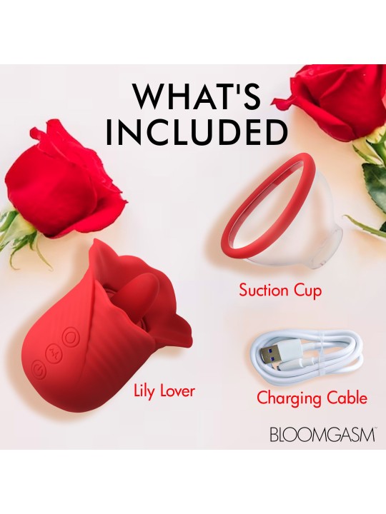 Lily Lover Sucking & Vibrating Clitoral Stimulator