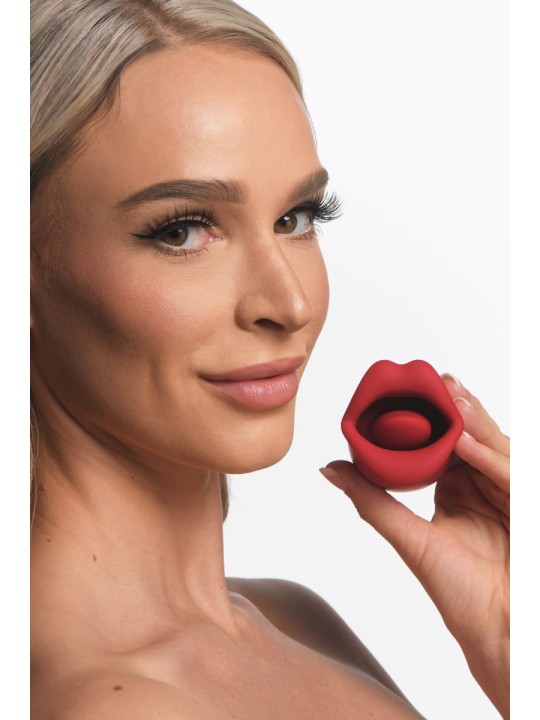 Lickgasm - Kus Vibrerende Clitoris Stimulator - Rood