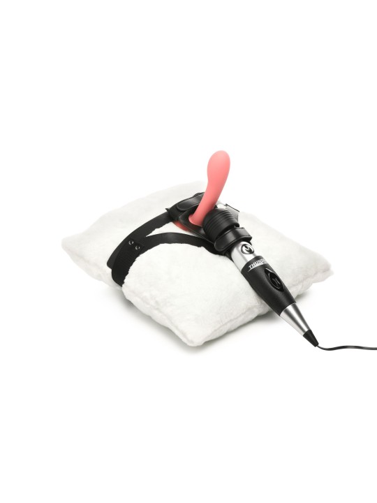 XR Brands - Thunder Strap Wand Thigh Harness - Black
