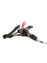 XR Brands - Thunder Strap Wand Thigh Harness - Black