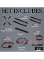 XR Brands - Lover's Luxe Bondage Set - Black