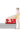 Love Bench - Rood