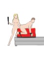 Love Bench - Rood
